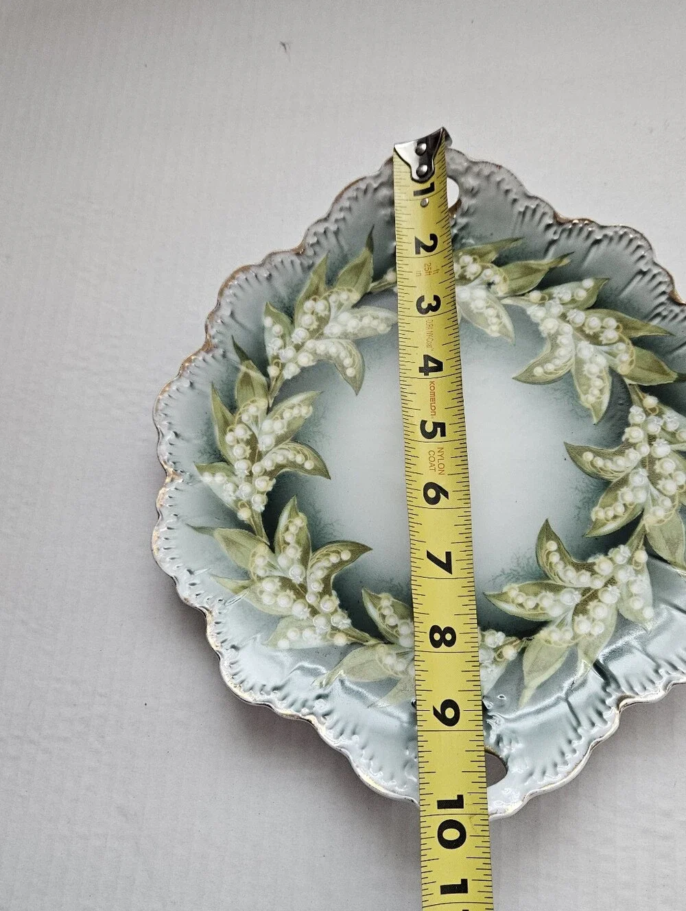 Vintage RC Rosenthal Bavaria Monbijou Lily of the Valley Hand Painted Gold Trim